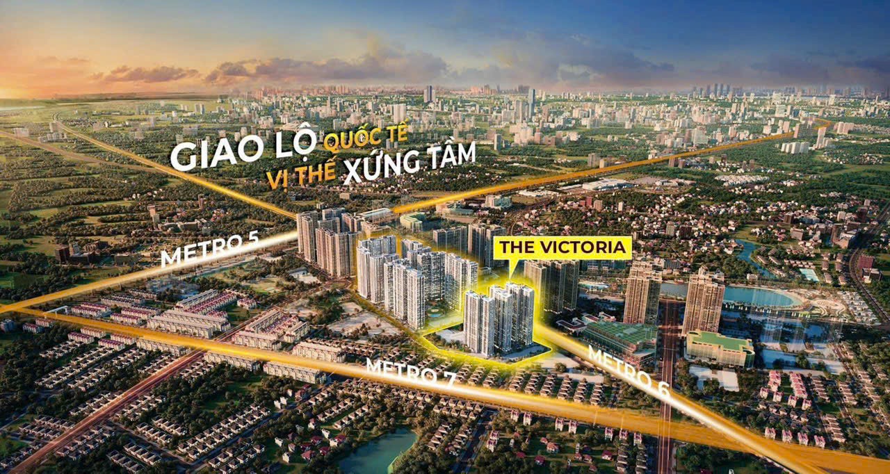 Nằm ngay tại giao lộ xứng tầm quốc tế